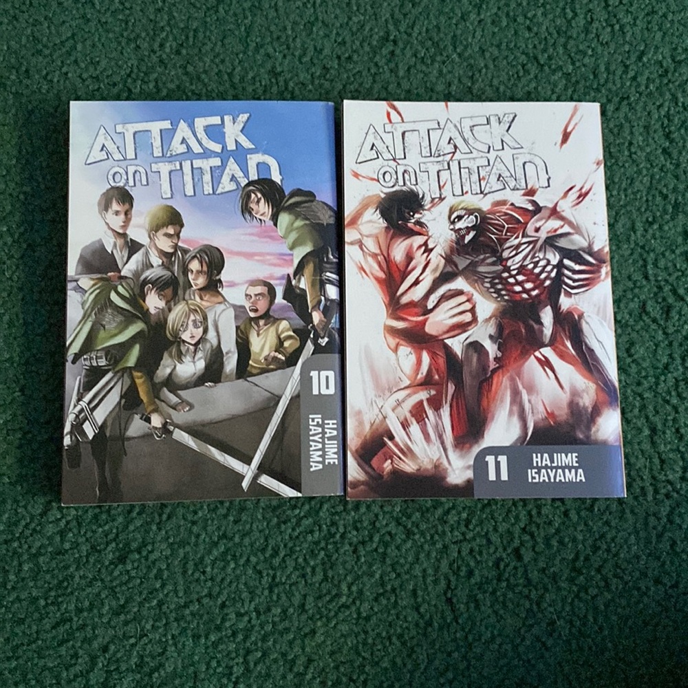 11&10 Attack On Titan manga